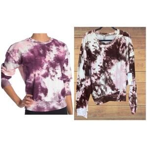 NEW Z By Zella Women’s Pure Tie Dye Crewneck Sweatshirt Pullover